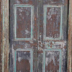 Indian Vintage Antique Handcrafted Reclaimed Wood Door 49