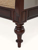 Rattan Elegance Series Hand Carved Solid Wood Bed Frame 174