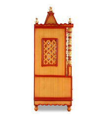 Sheesham Wood Handmade Mandir Home Temple In Brown