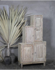 Indian Hand Carved Solid Wood Cabinet D65