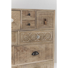 The Attic Duns Wooden Chest of Drawer Natural