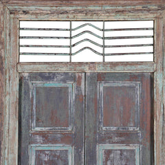 Indian Vintage Antique Handcrafted Reclaimed Wood Door 49
