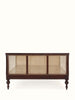Rattan Elegance Series Hand Carved Solid Wood Bed Frame 174