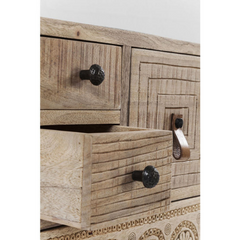 The Attic Duns Wooden Chest of Drawer Natural