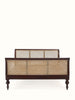 Rattan Elegance Series Hand Carved Solid Wood Bed Frame 174