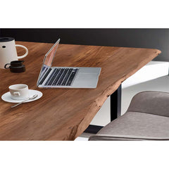 The Attic Live Edge Dining Table Honey 180 Cm