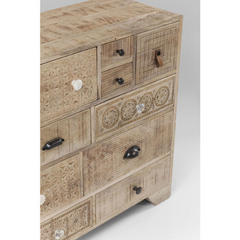 The Attic Duns Wooden Chest of Drawer Natural