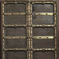 Indian Vintage Antique Hand Carved Reclaimed Teak Wood Door 139