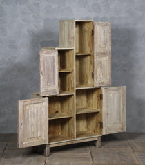 Indian Hand Carved Solid Wood Cabinet D65