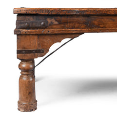 Takhat Indian Hand Carved Solid Wood Coffee Table C57