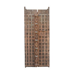 Indian Vintage Antique Handcrafted Reclaimed Wood Door 55