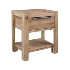 Hand Carved Solid Wood Bedsides Table 74