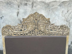 Indian Hand Carved Solid Wood Bed Frame 193