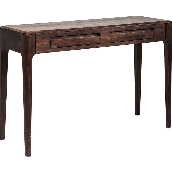 Boston Taper Contemporary Solid Wood Console Table Hall way Table Walnut