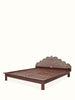 Bone Inlay Sheesham Wood Bed Frame 175