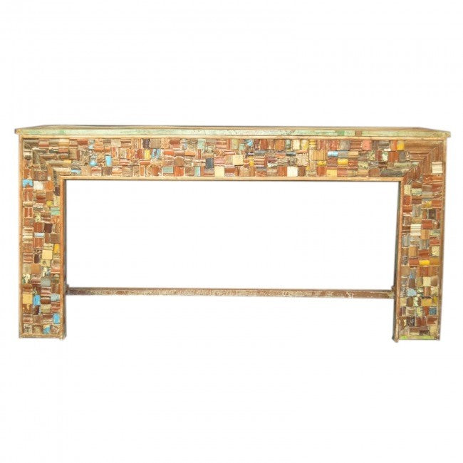 Liberty Reclaimed Wood Console Table 1.8m