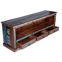 NIRVANA Reclaimed Solid Hard Wood TV Entertainment Unit