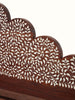 Bone Inlay Sheesham Wood Bed Frame 175