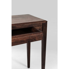 Boston Taper Contemporary Solid Wood Console Table Hall way Table Walnut