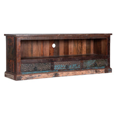 NIRVANA Reclaimed Solid Hard Wood TV Entertainment Unit
