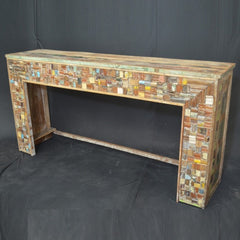 Liberty Reclaimed Wood Console Table 1.8m