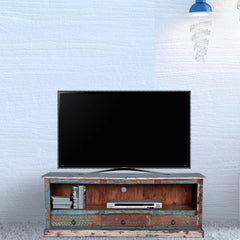NIRVANA Reclaimed Solid Hard Wood TV Entertainment Unit