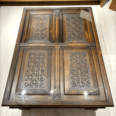 Indian Hand Carved Solid Wood Coffee Table C17