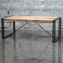 BARN Industrial Coffee Table 120Cm Natural