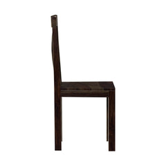 Traditional X Back Solid Wood Rustic Kitchen Dining Chair