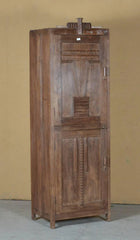 Indian Hand Carved Solid Wooden Cupboard Wardrobe D69