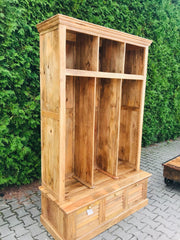 Mango Classic Handmade Solid Mango Wood Display Cabinet