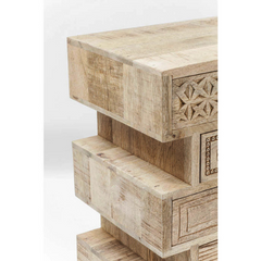 The Attic Duns Wooden Chest of Drawer Natural