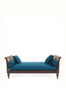 Hand Carved Solid Wood Furniture Rattan Canning Daybed Sofa D9