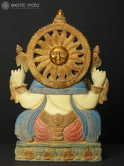 Indian Lord Ganesha Handmade Brass Statue