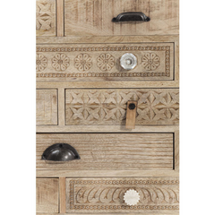 The Attic Duns Wooden Chest of Drawer Natural