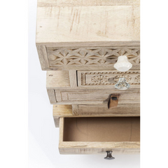 The Attic Duns Wooden Chest of Drawer Natural