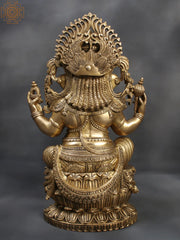 Indian Lord Ganesha Handmade Brass Statue