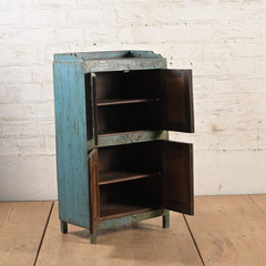 Vintage Reclaimed Wood Rustic Cabinet