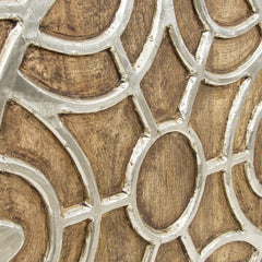 Indian Hand Carved 3 Door Solid Wood Sideboard