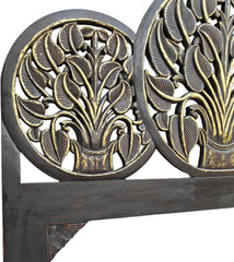 Hand Carved King Size Bed Headboard Bed Head H20