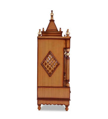 Sheesham Wood Handmade Mandir Home Temple In Brown