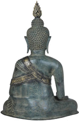 Indian Buddha Tibetan Buddhist Buddha In Brass Statue