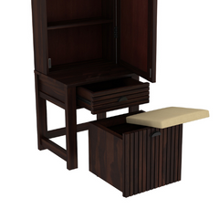 The Attic Beru Solid Wood Dressing Table Walnut