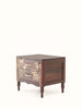 Indian Hand Carved Solid Wood Inlay Bedside Table 75