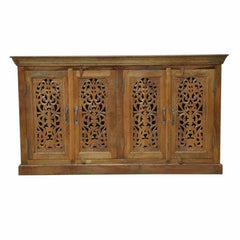 JALI Hand Carved solid wood Sideboard