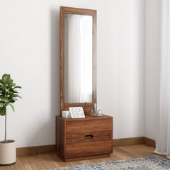 The Attic Elon Solid Wood Dressing Table Teak