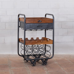 Miller Industrial Vintage Trolley Bar