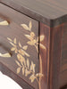 Indian Hand Carved Solid Wood Inlay Bedside Table 75