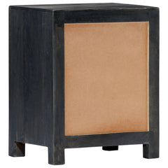 Indian Hand Carved  2-Drawer Solid Wood Bedside Table 18