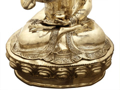 Indian Gautam Buddha Buddhist Buddha In Brass Statue